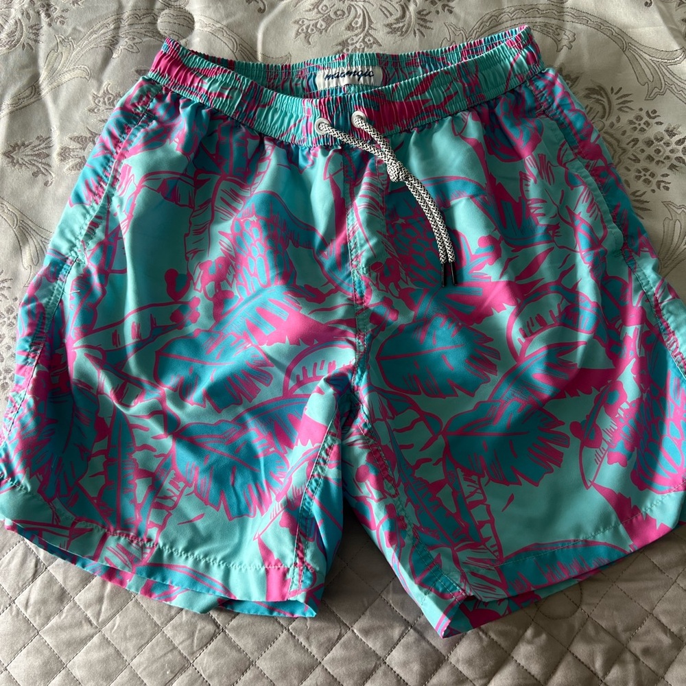 Tropical Print Swim Shorts